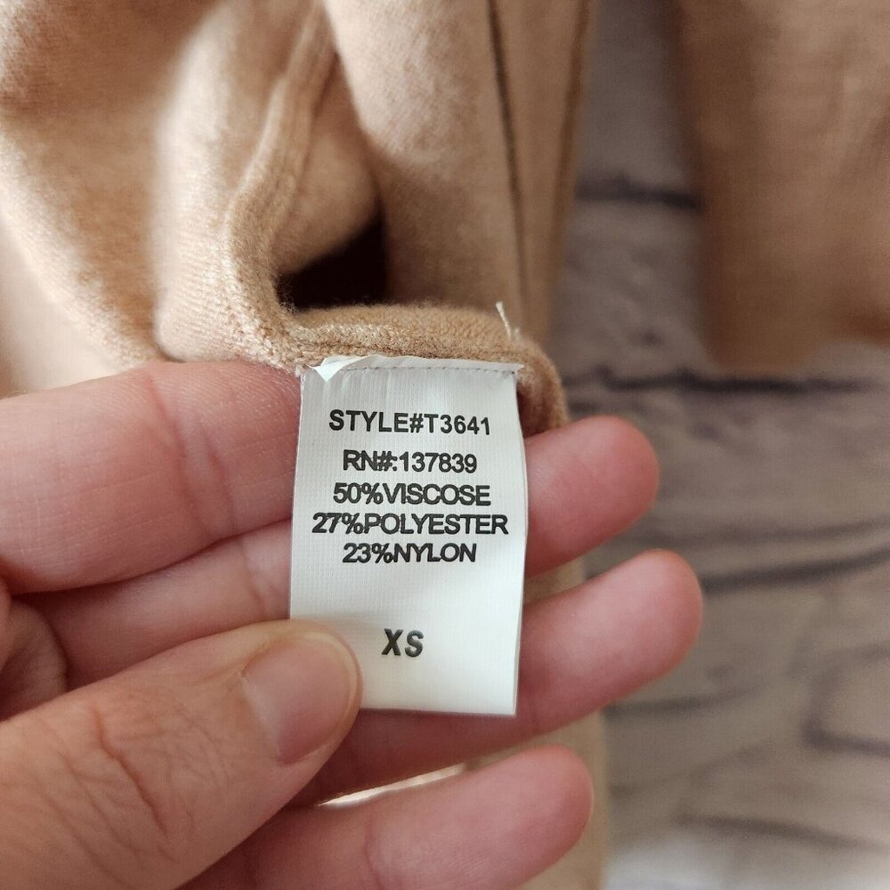 Debut Womans Size Xs Open Front Long Cardigan Swe… - image 4